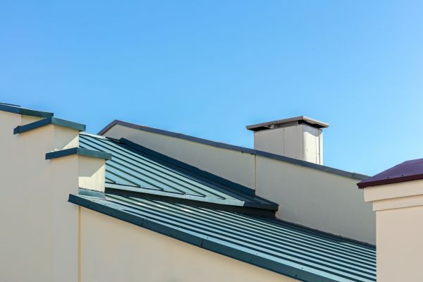 Metal Roof Flashing Repair in Easthampton