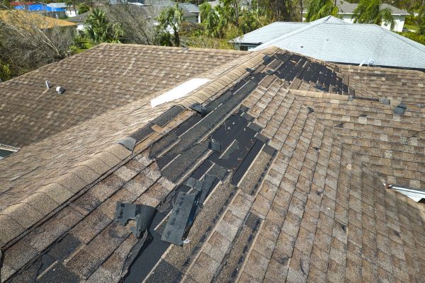 Roof Wind Damage Repair in Easthampton