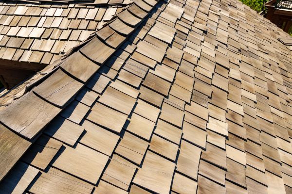 Wood Shake Roof Installation in Easthampton