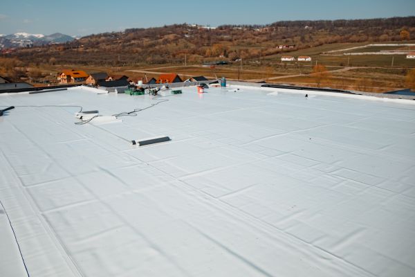 Membrane Roof Installation in Easthampton