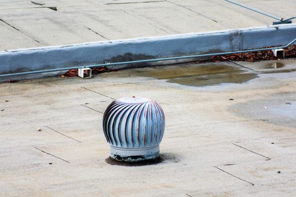 Flat Roof Vent Installation in Easthampton