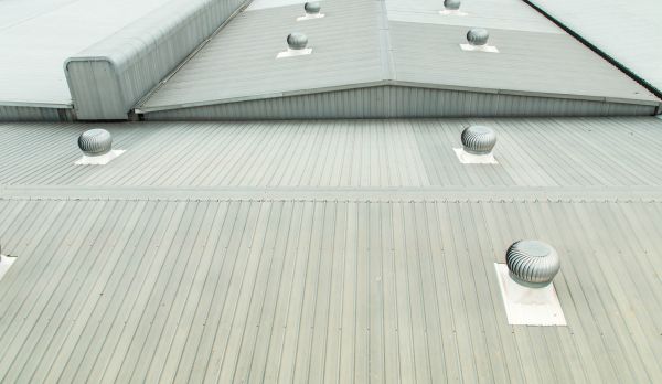 Commercial Metal Roof Repair in Easthampton